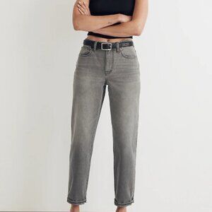 Madewell Slouchy Boy Jeans Andorra Wash Gray size 27